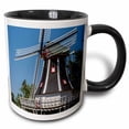 thumbnail image 1 of 3drose, Windmill at Nelis Dutch Village. Holland, Michigan, Usa., 15oz Two-tone Black Mug, 1 of 6