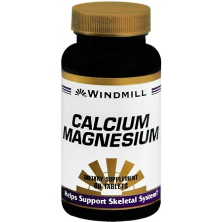 Windmill Calcium Magnesium Tablets 60 Tablets (Pack of 2)