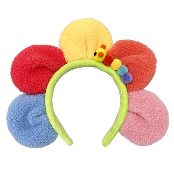 Windmill Headband Plant Flower Headband Caterpillar Headband Sunflower Hairband Bud Leaf Head Accessory Tulip Headband for Children and Adults Performing Festival Party Decoration Type 1