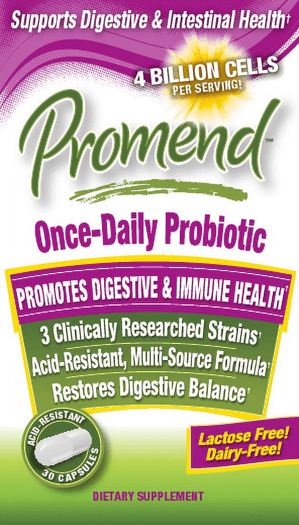 Windmill Health Products Promend Once Daily Probiotic Capsules, 4 Billion Cells, 30 Ct - image 1 of 2