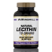 Windmill Lecithin 19 Grain Softgels Natural 90 Soft Gels