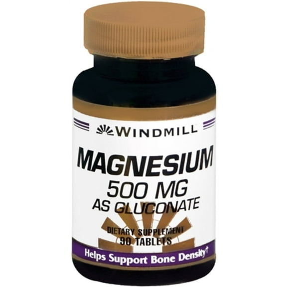 Windmill Magnesium 500 mg Tablets 90 Tablets (Pack of 3)