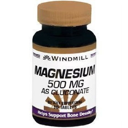 Windmill Magnesium Gluconate 500 Mg Tabs 90'S