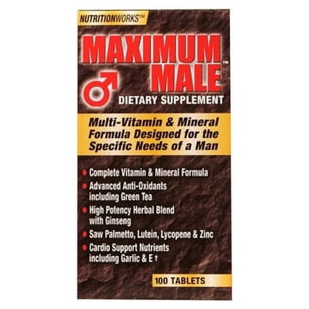 Windmill Maximum Male Dietary Supplement Tablets - 100 Ea