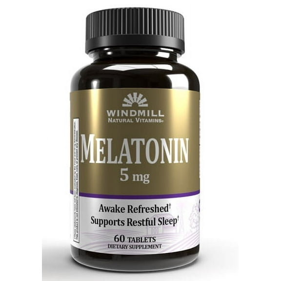 Windmill Melatonin 5 mg 60 Tablets (Pack of 4)