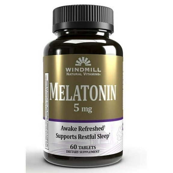Windmill Melatonin 5 mg 60 Tablets