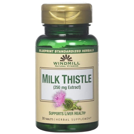 Windmill Milk Thistle 250 mg Tablets 30 Tablets