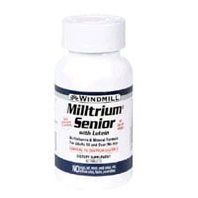 Windmill Milltrium Senior Tablets With Lutein - 120 Ea, 2 Pack