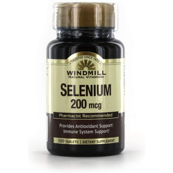 Windmill Selenium 200 Mcg Tablets, 100.0 Count