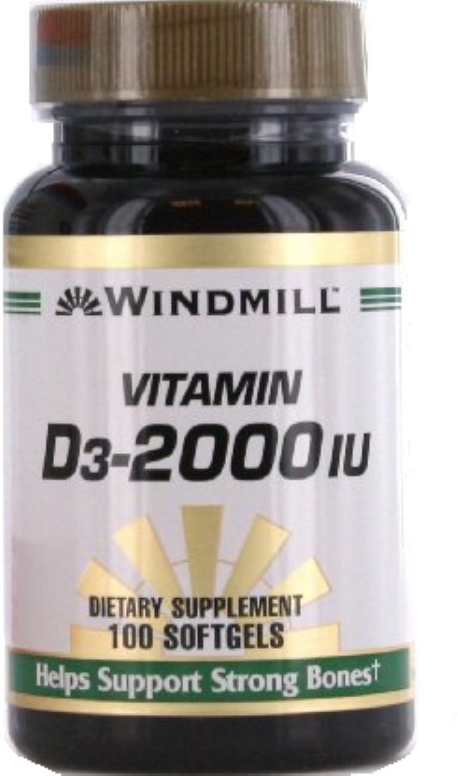 Windmill Vitamin D32000 IU Softgels 100 ea