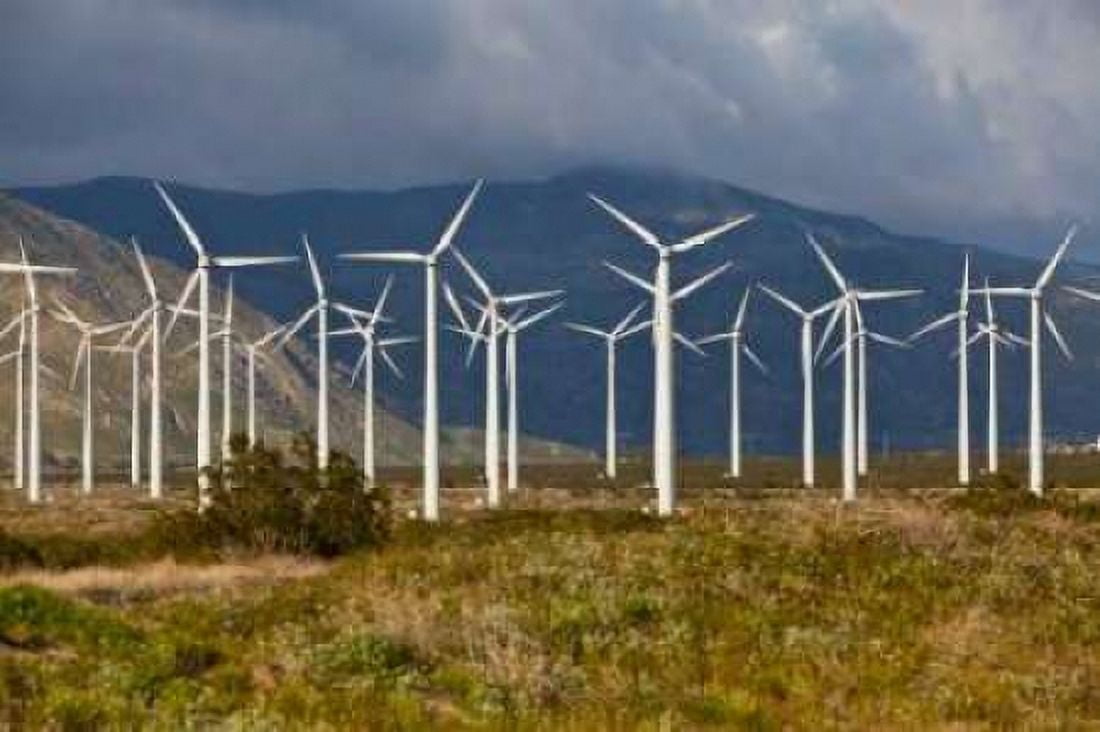Windmills I Canvas Art - Lee Peterson (24 x 36)
