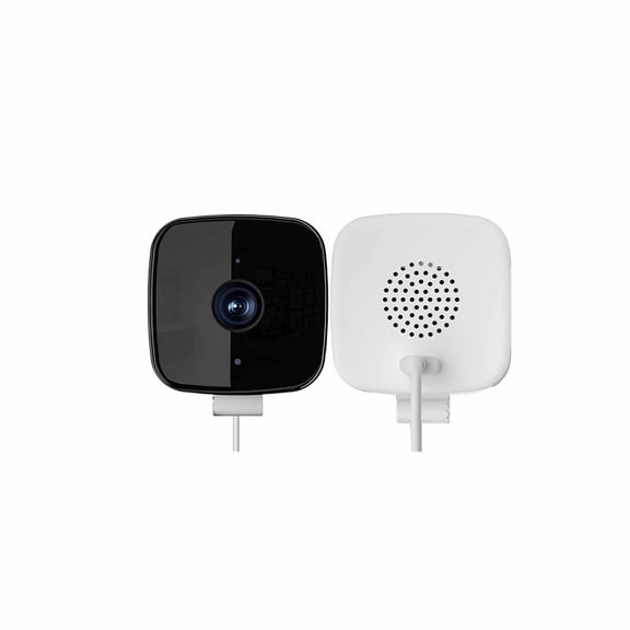 Window 2026 2K Smart Indoor Security Camera with Color Night and Continuous WiFi Recording