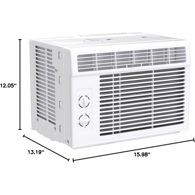 Window Air Conditioner, 2 Cooling and Fan Settings, Easy to Use