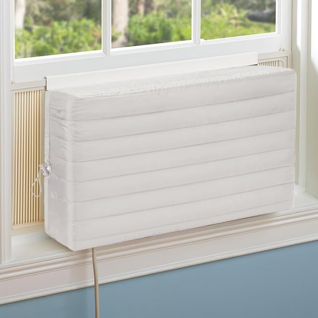 Window Air Conditioner Cover Indoor - Inside AC Cover for Winter ...
