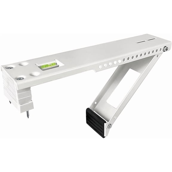 Window Air Conditioner Mounting Support Bracket, Universal AC Unit Window Stand Mount Brackets Support Up to 85 lbs Designed for 5,000 to 10,000 BTU A/C Units