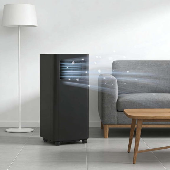 Window Air Conditioner, Portable Air Conditioner,Mobile Air Conditioner, Black Portable Air Conditioner,Abs Air Conditioner For Bedroom, Electrical Appliances Air Conditioners