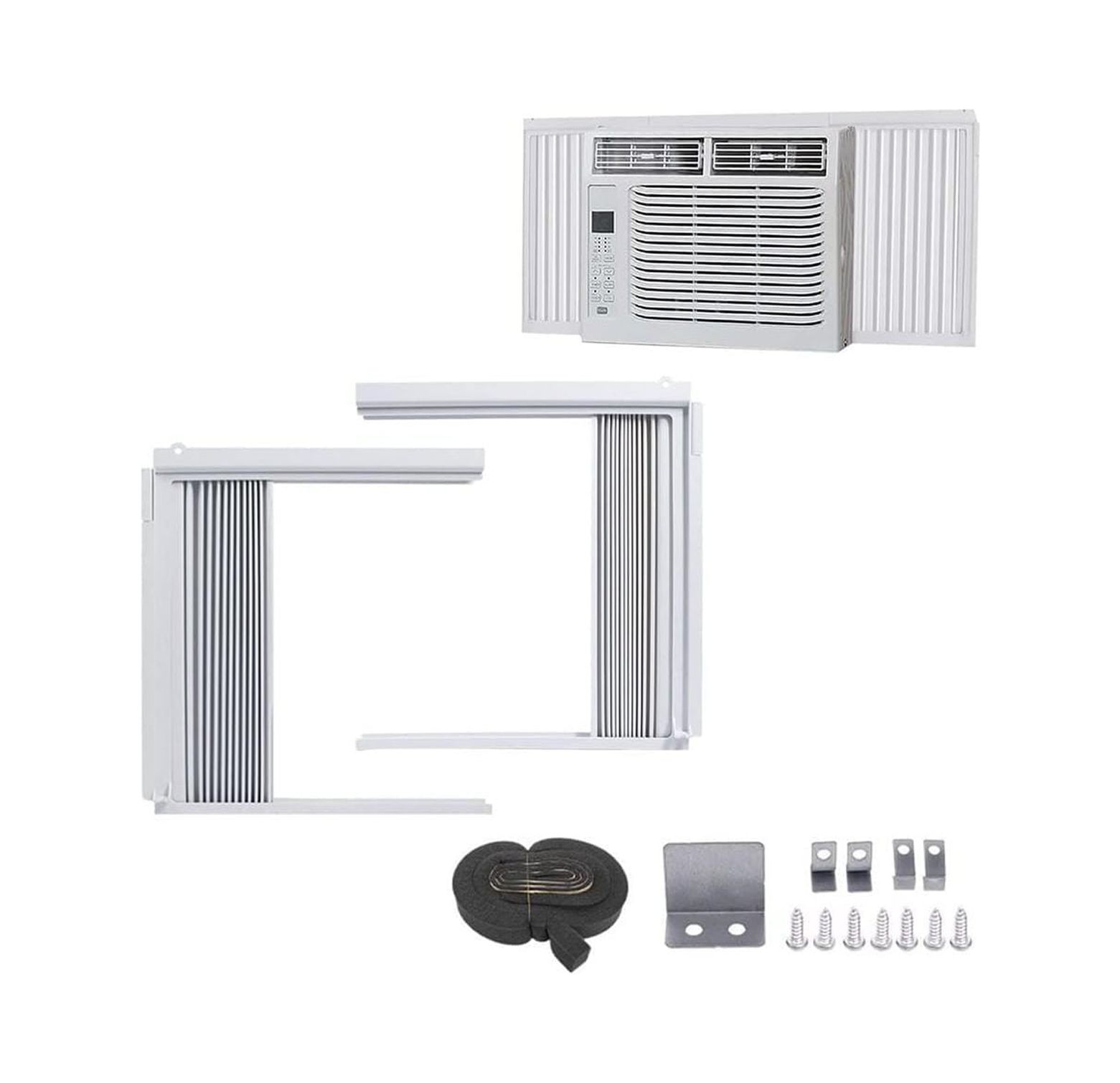 Window Air Conditioner Side Panels with Frame, 2023 New Air Conditioner Accessories Room AC