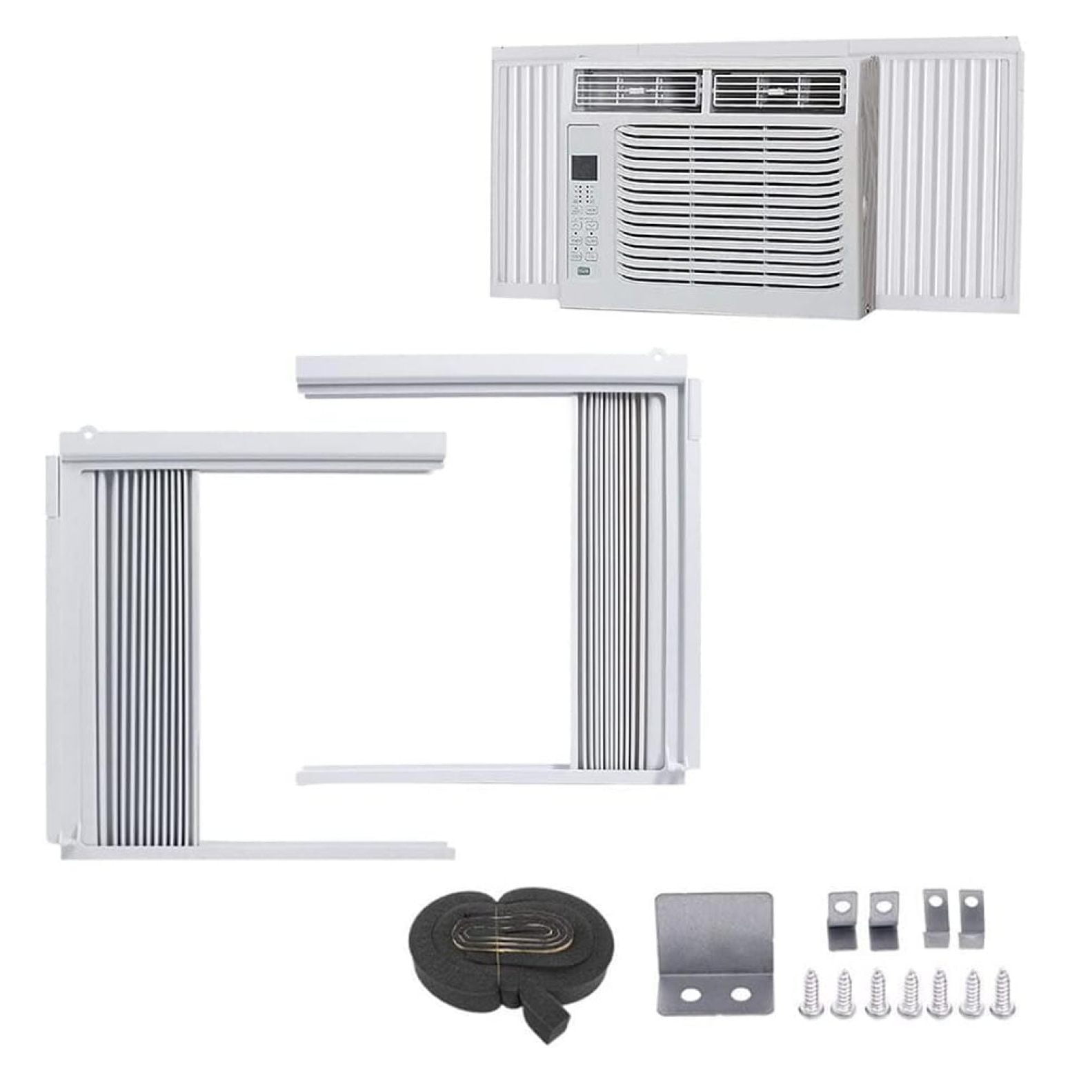 Window Air Conditioner Side Panels with Frame, 2023 New Air Conditioner