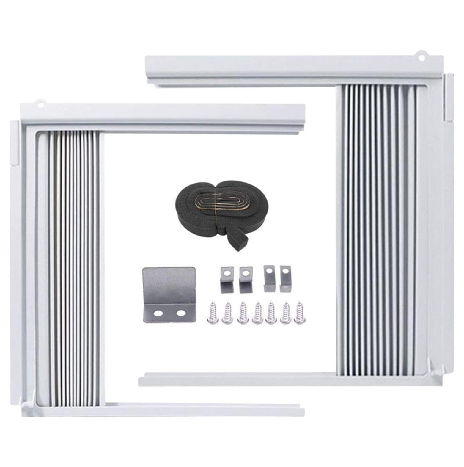 Window Air Conditioner Side Panels with Frame Insulation Side Panels
