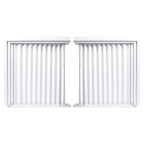 Window Air Conditioner Side Panels on Sale Kpamnxio Washranp 2Pcs Air Conditioner Side Panel with Frame Room Accordion Filler Kit for Window Air Conditioner Replacement Screen Clearance