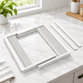 Window Kuling Unit Window Air Conditioner Side Panels, White, Fit 5,000 BTU Units ...