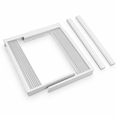 Window Kuling Unit Window Air Conditioner Side Panels, White, Fit 5,000 BTU Units ...