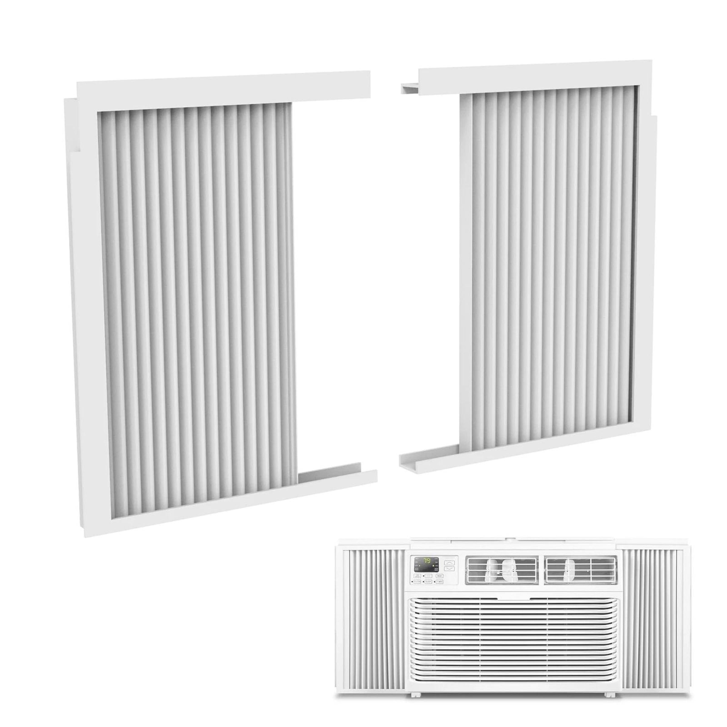 Side Panel Content Window Air Conditioner Side Panels With Framewindow Ac Accordion Filler ...