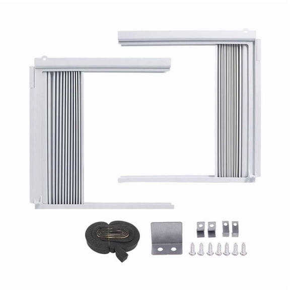 Window Air Conditioner Side Panels with Frame Adjustable Window Ac Insulation Side Panel for BTU Window AC Unit