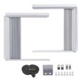Window Air Conditioner Side Panels with Frame Room Accordion Filler