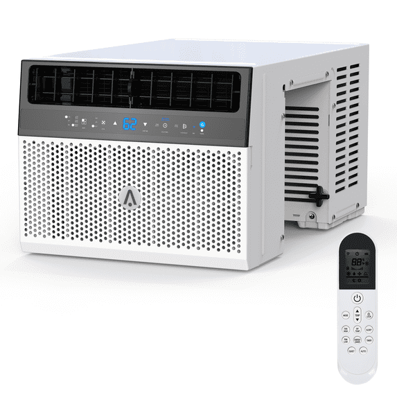 Window Air Conditioner with WiFi,6,000 BTU U-Shaped Air Conditioner with Washable Filter, 6 Modes & Remote Control,Cools Up to 269 Sq.Ft, Quiet&Energy Efficient