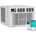 thumbnail image 1 of Window Air Conditioner with Heat, 5-in-1 Smart AC Heater Combo, WiFi & Voice Control, Dehumidifier & Fan, 24H Timer & Remote, Cools & Heats, 1 of 9