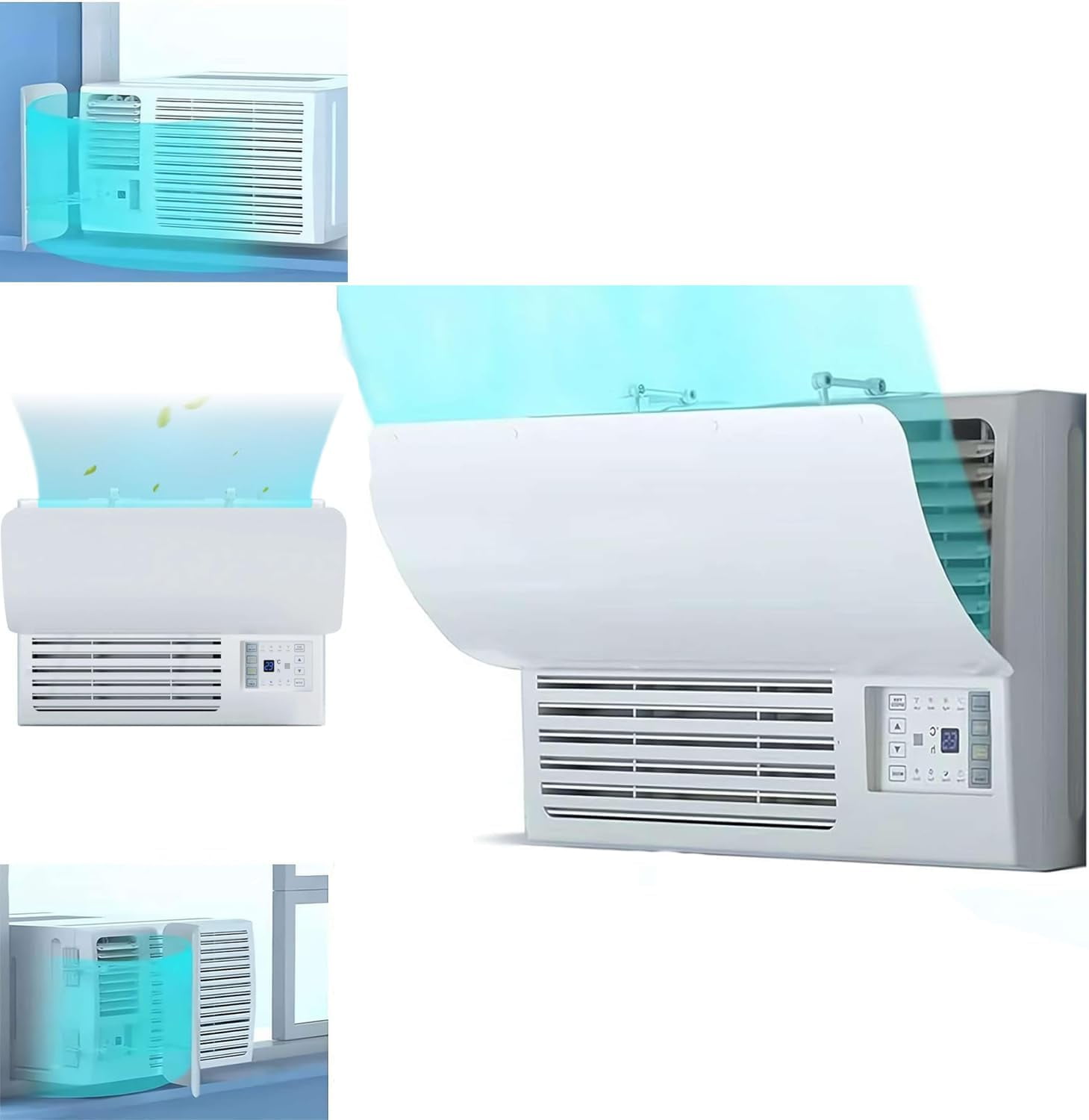 Window Air Conditioners Deflector Universal,Universal Adjustable Air