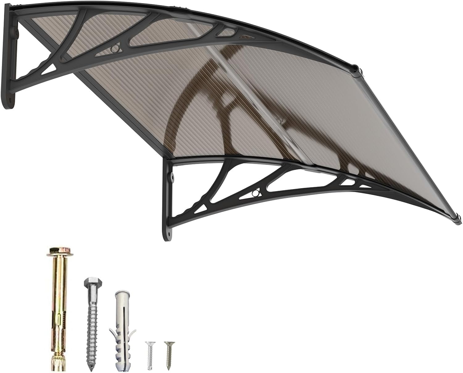 40"x48" Canopy Exterior Window Awnings Rain Shelter Outdoor Home Appliance Cover