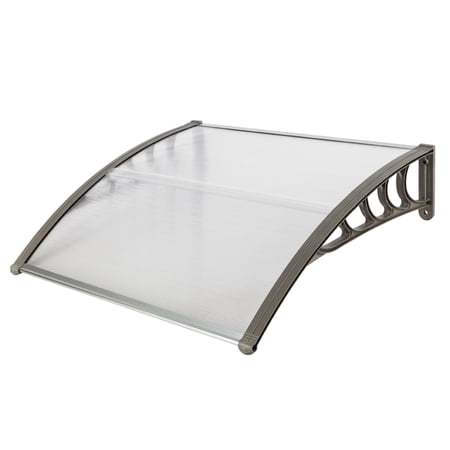 Window Awning Door Canopy, Eaves Canopy, Awning Door & Window Rain Cover Eaves Shed Gray