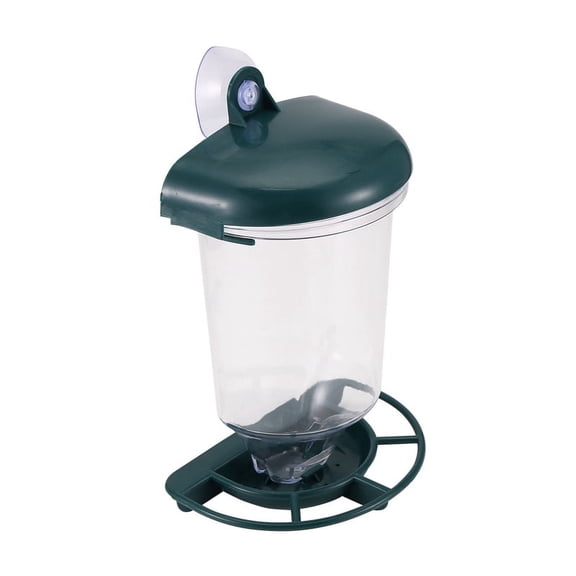 Window Bird Feeder with Strong Suction Cup, Removable Hanging Wild Bird Feeder Watch Wild Backyard Birds From Your House