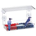 thumbnail image 1 of Window Bird Feeders With Strong Suction Cups,Acrylic Clear Birdhouse and Wild Birdfeeder for Window Viewing Box,Glass Bird Houses for Viewing Inside,Outdoors,Gifts for Cat, 1 of 14
