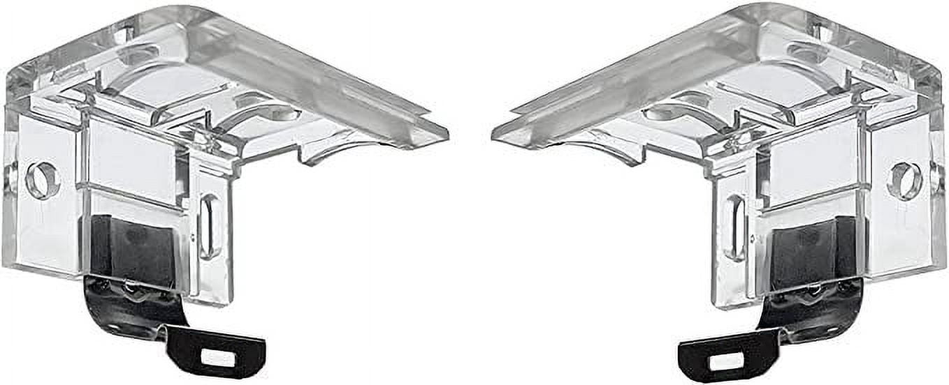 Window Blind Brackets 4pcs Cordless Shade Blind Bracket Mounting Bracket With Metal Clip