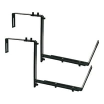 Window Box Bracket, Planter Box Brackets,Adjustable Flower Box Brackets for Deck Railing,Flower Box Bracket for Railing,No Drill Flower Box Holder, Flower Box Rack for Railing for Outdoor Planters