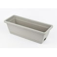 thumbnail image 1 of Window Box Planter,Plastic Vegetable Flower Planters Boxes 14 Inches Rectangular Flower Pots With Saucers for Indoor Outdoor Garden,Patio,Home Decor, 1 of 3