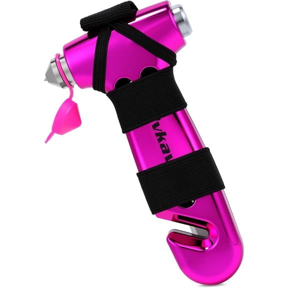 Window Breaker, Emergency Escape Hammer, 3-in-1 Window Breaker & Seat Belt Cutter, Window Glass Breaker, Car Safety Tool for Vehicle, Office, Home