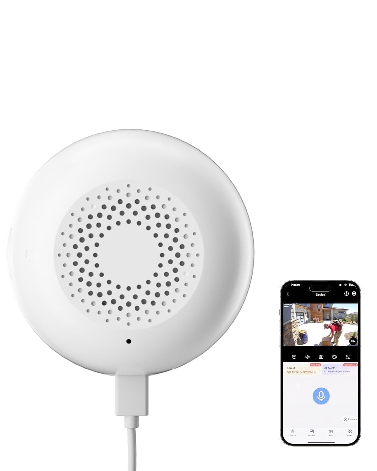 Generic Y661 Adjustable 3MP 2 Channel 3 MP Outdoor Surveillance Cameras with Instruction Manual, Window Camera, White, 1