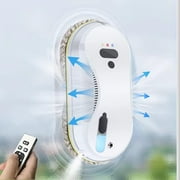 Window Cleaner Robot,5600pa Automatic Smart Glass Cleaning Vacuum With Automatic Water Spray, 20 Minutes Power Off Protection