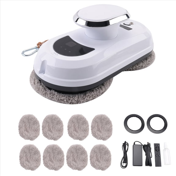 Window Cleaner Robot Smart Glass Cleaning Robotic Strong Suction Remote Control Window Cleaning Robot US Plug