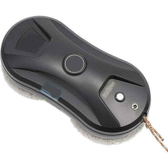 Window Cleaning Machine,Smart Window Vacuum Cleaner with Automatic Water Spray,Smart Glass Cleaning Machine, for Indoor/Outdoor Windows Mirror Table Tile (Black)