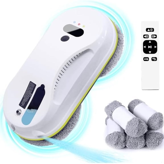 Window Cleaning Robot With Auto Water Spray, Remote Control, 3 Cleaning Modes, Automated Indoor/Outdoor Cleaning For Effortless Window Care