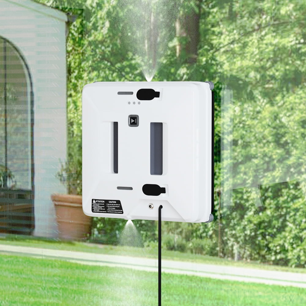 Window Cleaning Robot with Smart Path Planning & Mini Vacuum Function