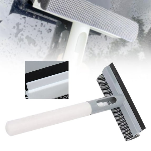 Window Cleaning Squeegee with Built-In Sprayer, Double-Sided Scraper And Sponge for Efficient Window Washing - Glass Cleaner Tool , 1 X Multifunctional Window Brush with Water Spraying Window Wiper