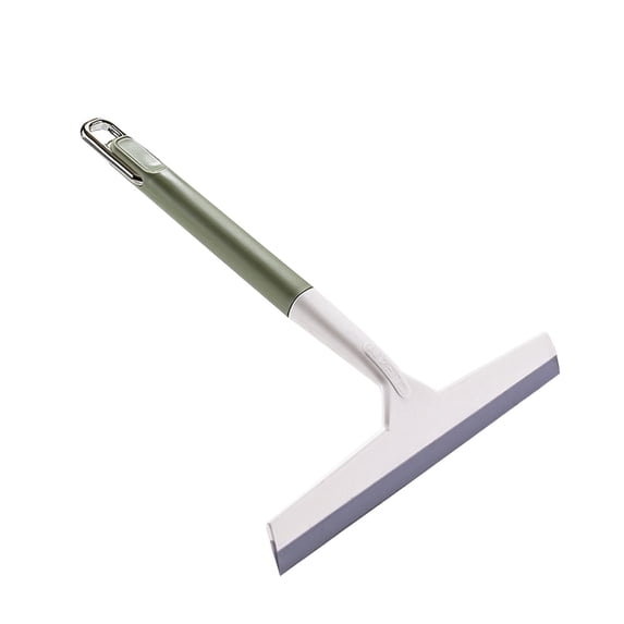 Window Cleaning Tool with Long Handle for Glass and Tile, Manual Scraper with Rotating Head, 10.83 in