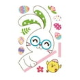thumbnail image 1 of Window Cling Decor Bunny Easter Window Clings Stickers for Window Pane, 1 of 7