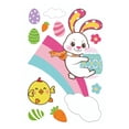 thumbnail image 1 of Window Cling Decor Bunny Easter Window Clings Stickers for Window Pane, 1 of 7